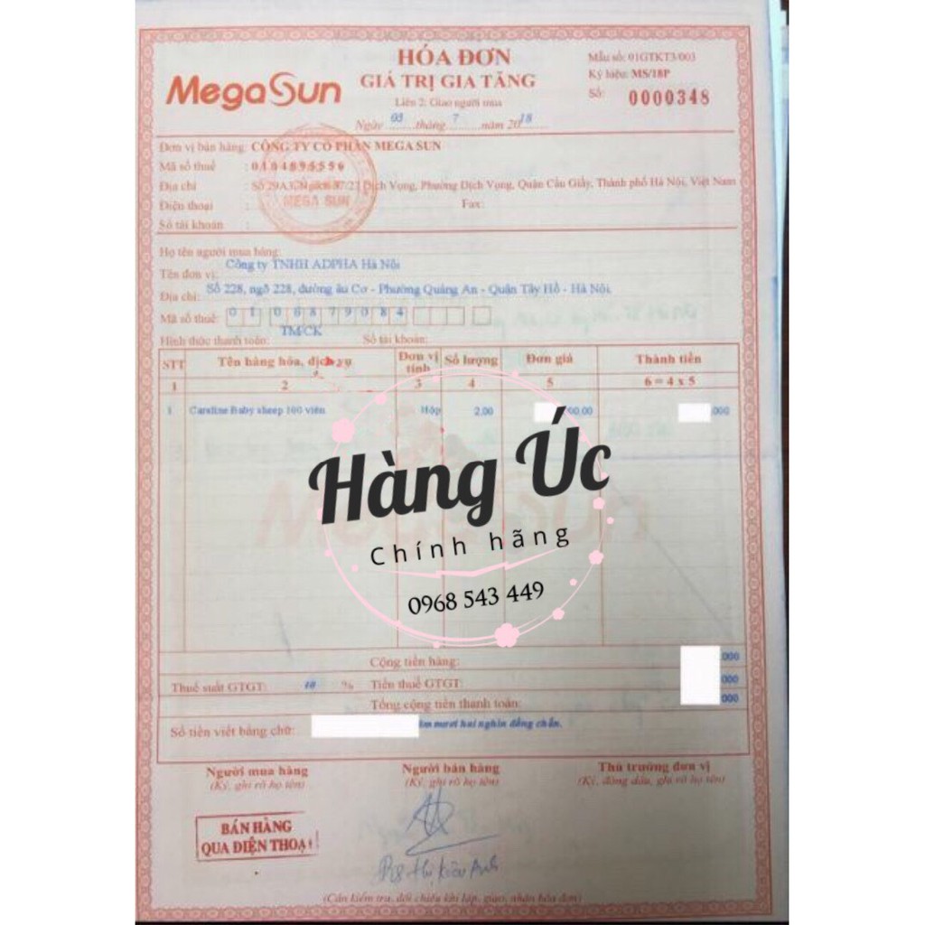 Nhau thai cừu Careline💥FREESHIP💥 Baby sheep Essence 3300 Max Úc | BigBuy360 - bigbuy360.vn