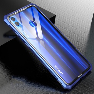 Ốp điện thoại khung kim loại và trong suốt cho Huawei Honor 8X/8X Max