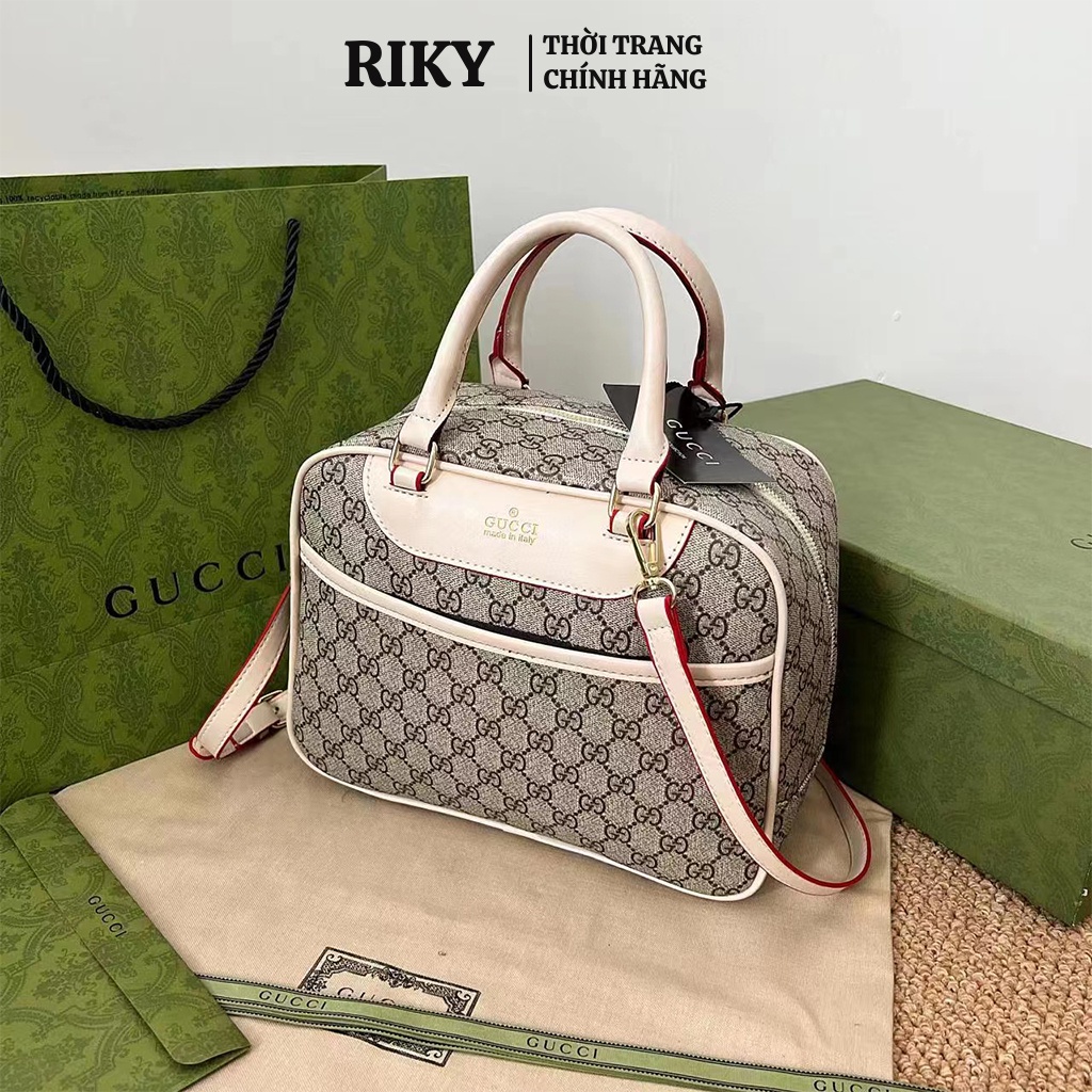 Túi xách nữ đeo chéo đẹp RIKY túi trống mini nữ đi chơi phong cách thời trang unisex cao cấp