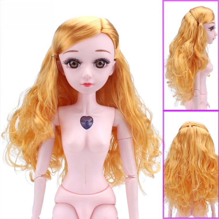 Búp Bê BJD Trơn Cao 60cm , 18 Khớp Phát Nhạc