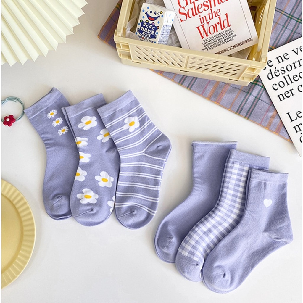 BỘ TẤT TÍM CỔ LỠ