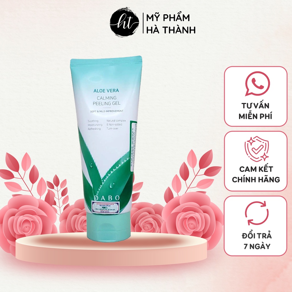 Tẩy Da Chết Dabo Lô Hội Trắng Da, Mờ Thâm Xạm DABO ALOE PEELING GEL - HT264