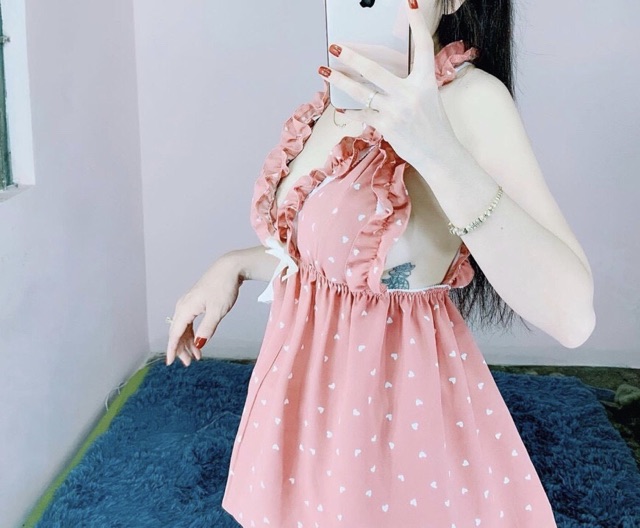 [HÌNH THẬT] BỘ ĐÙI TRÁI TIM CÓ MÚT NGỰC | BigBuy360 - bigbuy360.vn