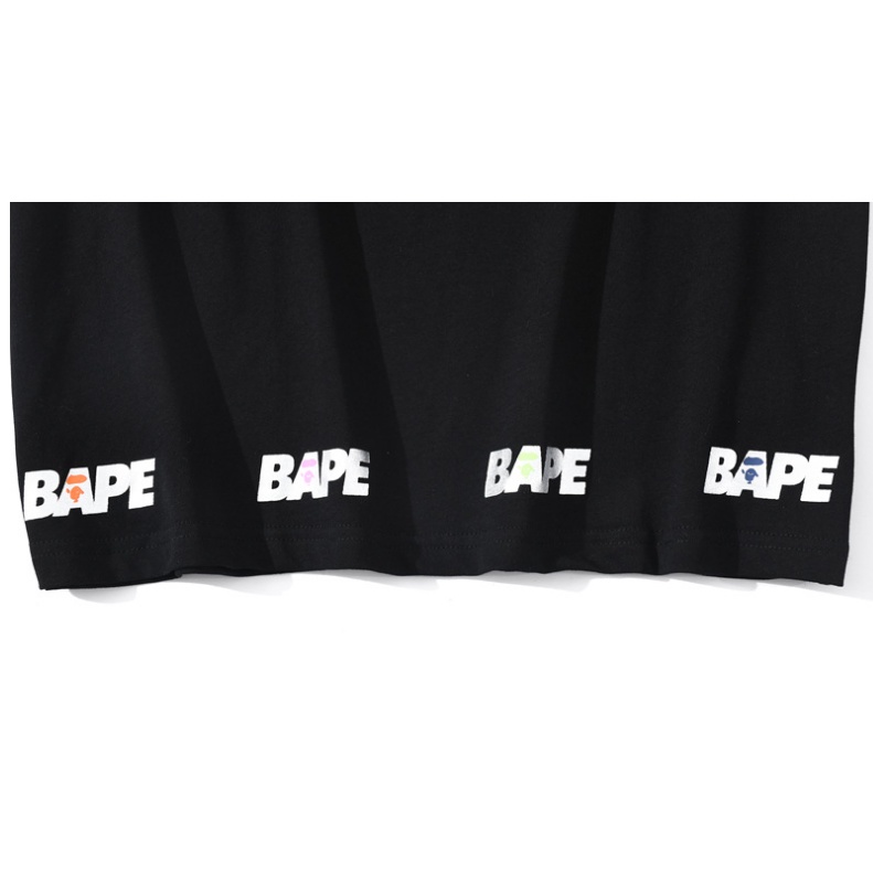 Mới Áo Thun Ngắn Tay In Họa Tiết Rằn Ri Cho Nam Và Nữ