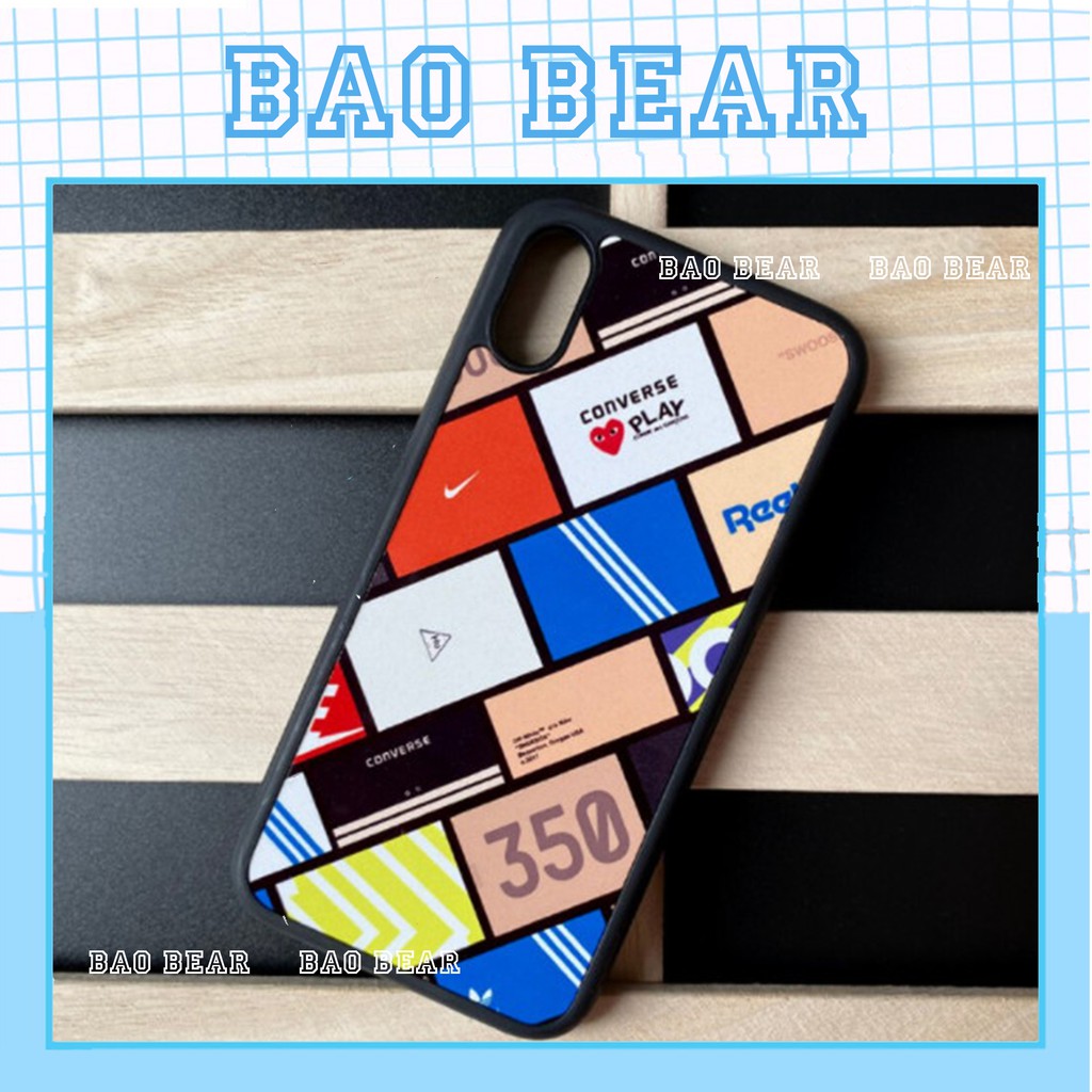 Ốp lưng điện thoại iPhone BaoBear  in hình Các Hình hộp giày Hot 2021 ( Free vận chuyển )