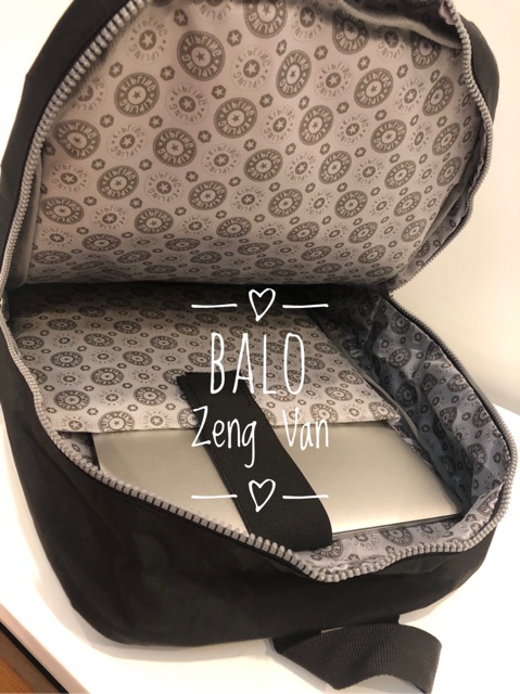 Balo Laptop KIPLING 113 dây kéo bên