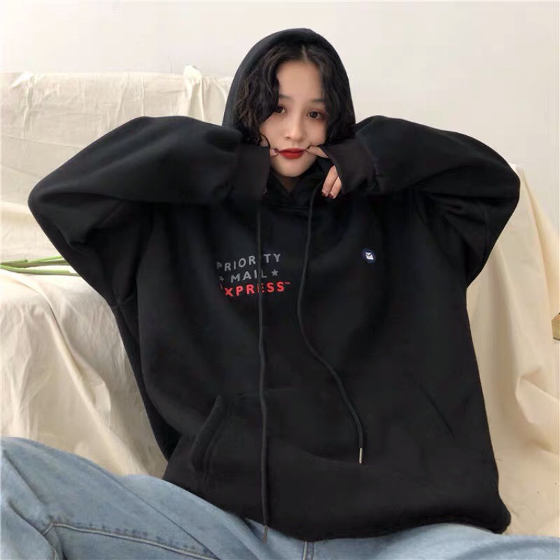 Áo hoodie nam nữ Lá Thư Mail cách Mặt Cười, Áo sweater nỉ bông ULZZANG form rộng Unisex Siêu Đẹp vải Dày Tomx HD4 | BigBuy360 - bigbuy360.vn