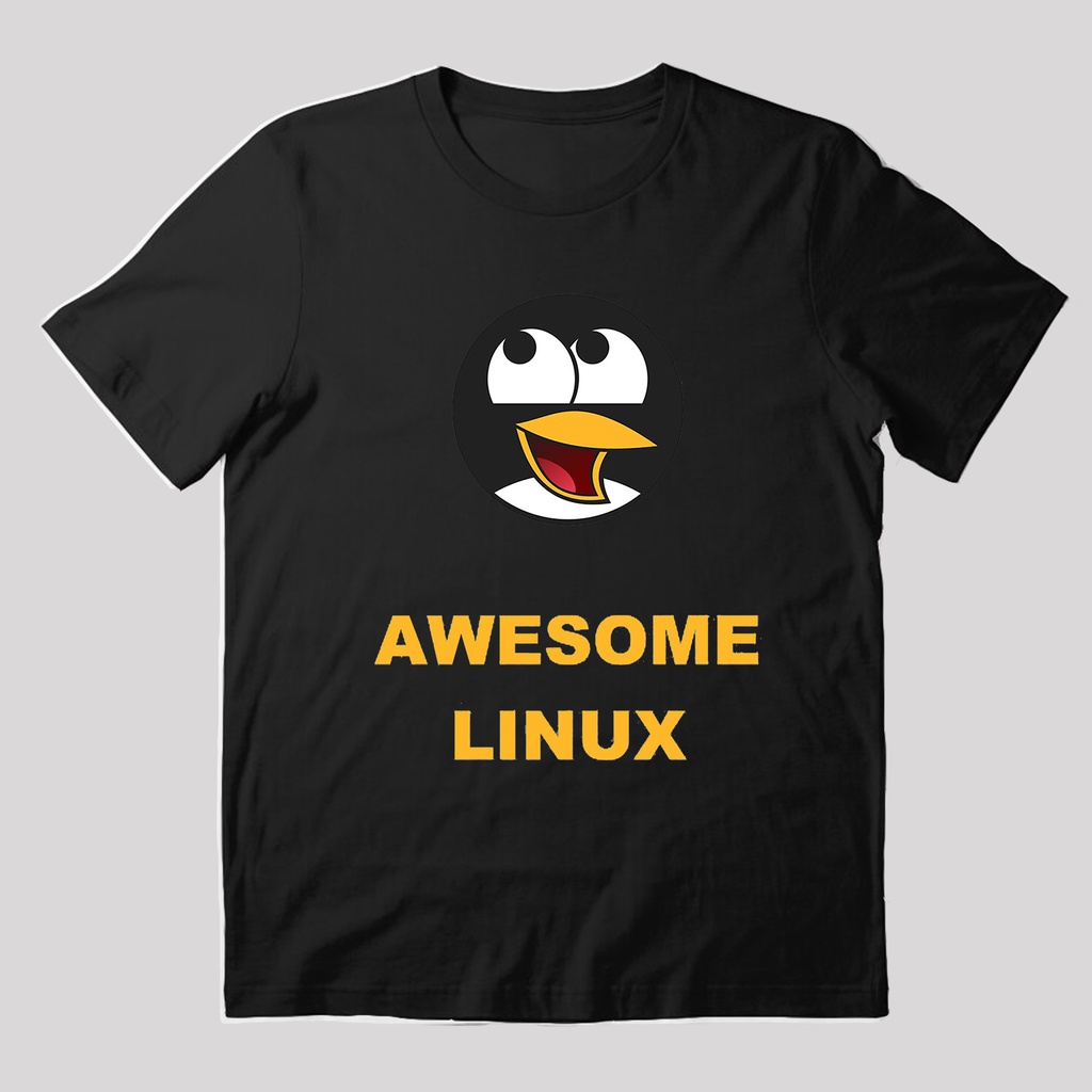 Áo thun awesome linux t shirt - áo thun fordev