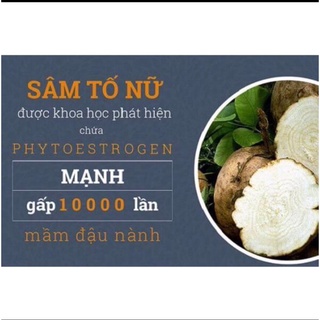 500g Bột sâm tố nữ sấy lạnh nguyên chất( chuẩn nguyên chất)