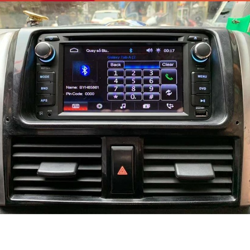 Đầu DVD GPS dẫn đường lắp chung Toyota (Vios, innova, fortuner, Altisl, yaris..) tặng thẻ GPS