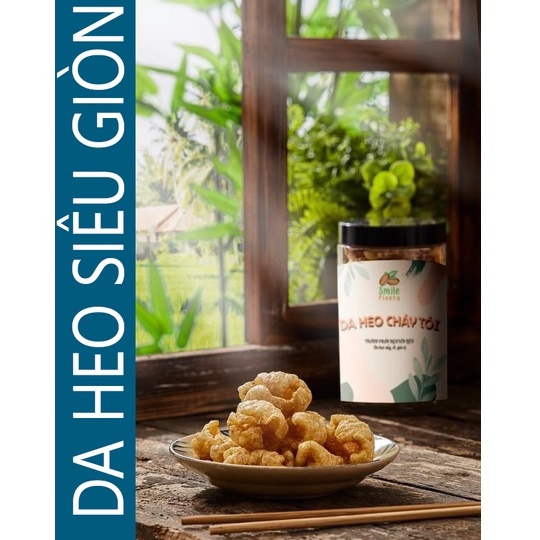 Da heo cháy tỏi - Da heo mắm ớt , siêu giòn rụm , vệ sinh - smileplanty