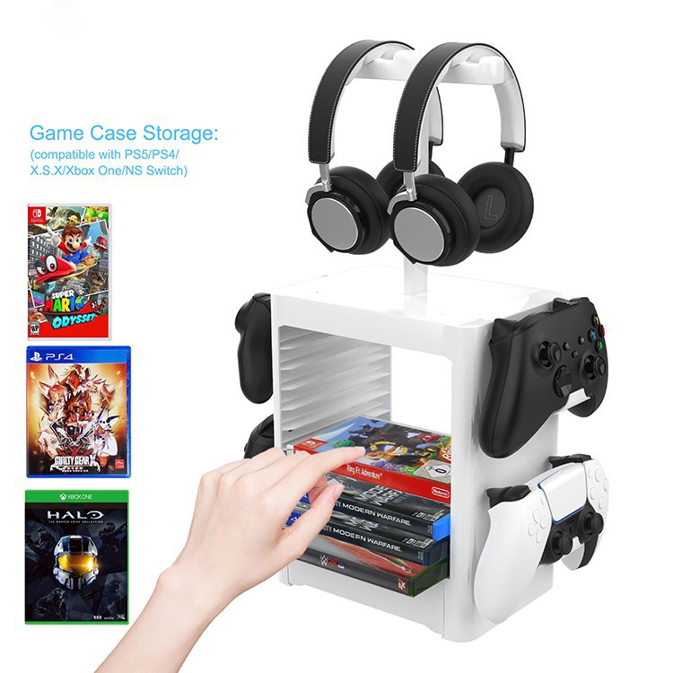 Giá Để Đĩa Game Cho Ps5 / Ps4 / Xbox Series