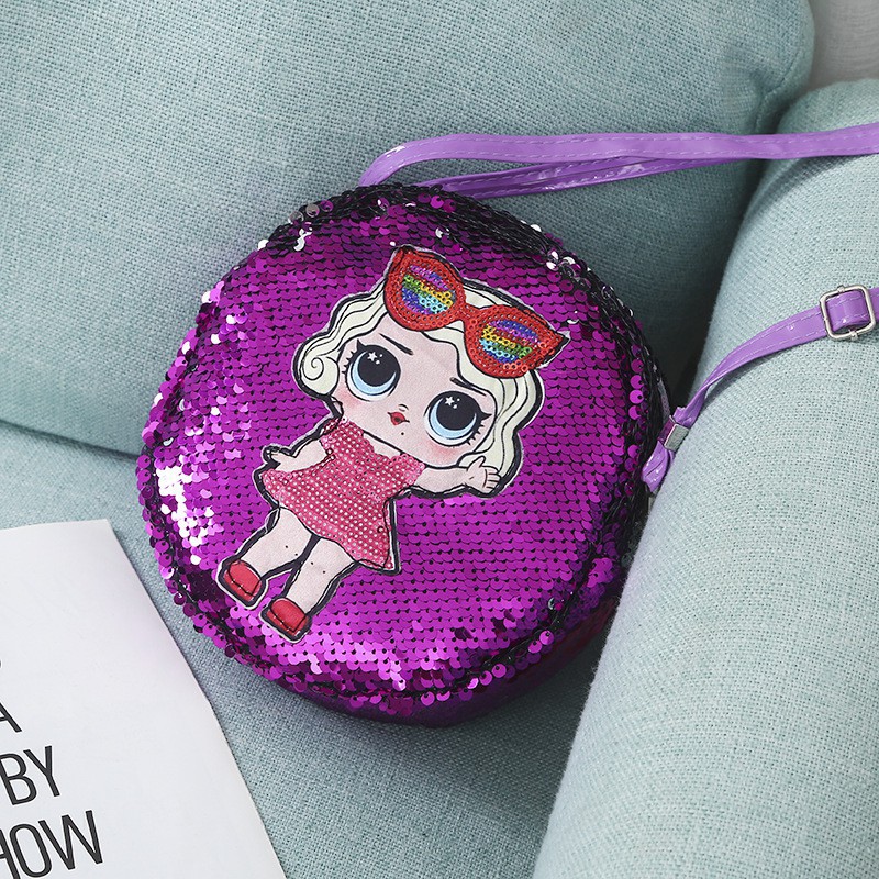 Túi đeo chéo họa tiết dễ thương xinh xắn cho bé gái