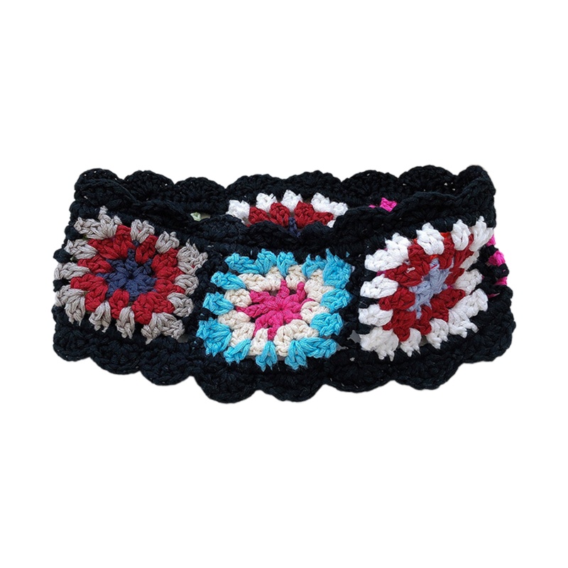 Khăn Trùm Đầu Dệt Kim Chống Tia uv Họa Tiết Dễ Thương Cho Nữ