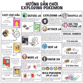 Trò chơi boardgame pokemon