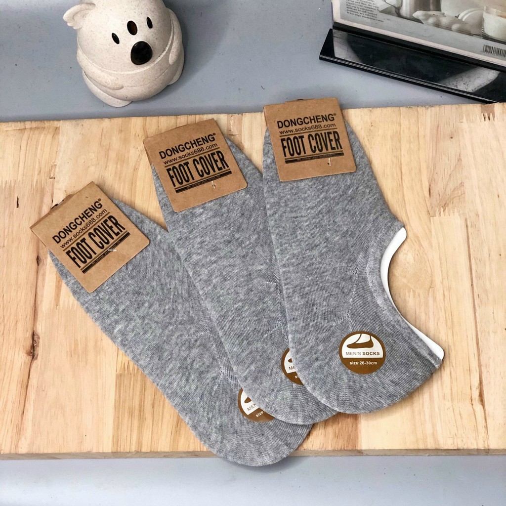 Vớ lười cao cấp dưới mắt cá Nam Nữ chất dày cotton 4 chiều co dãn tốt