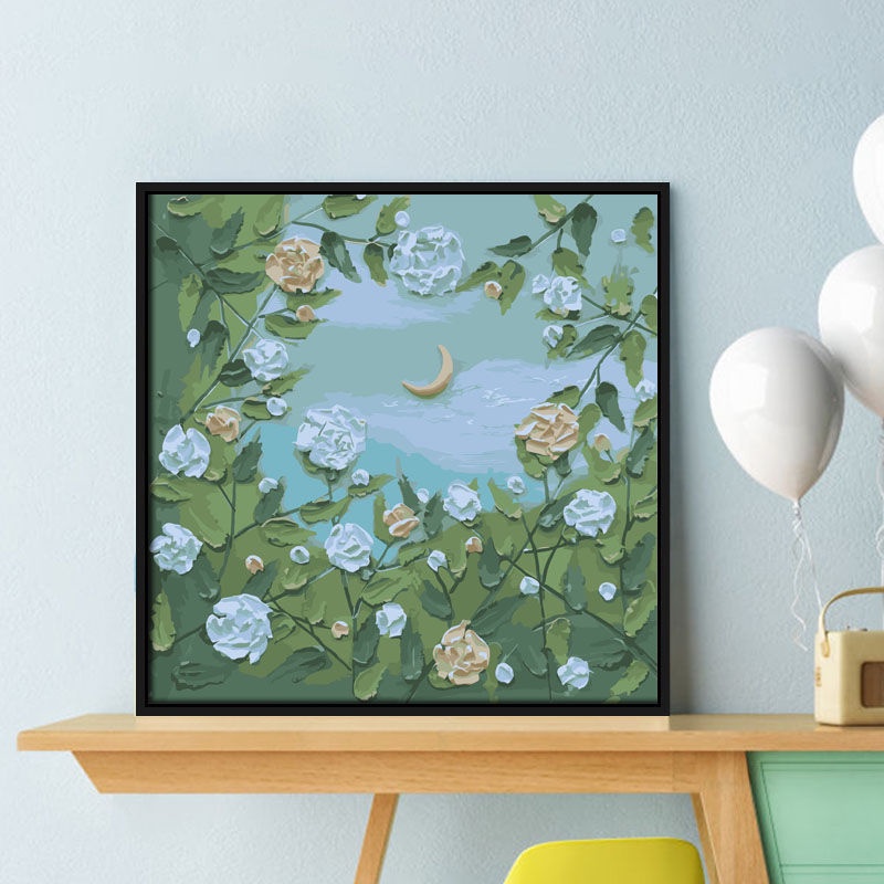 Tranh sơn dầu vẽ tay phong cảnh trang trí phòng khách độc đáo