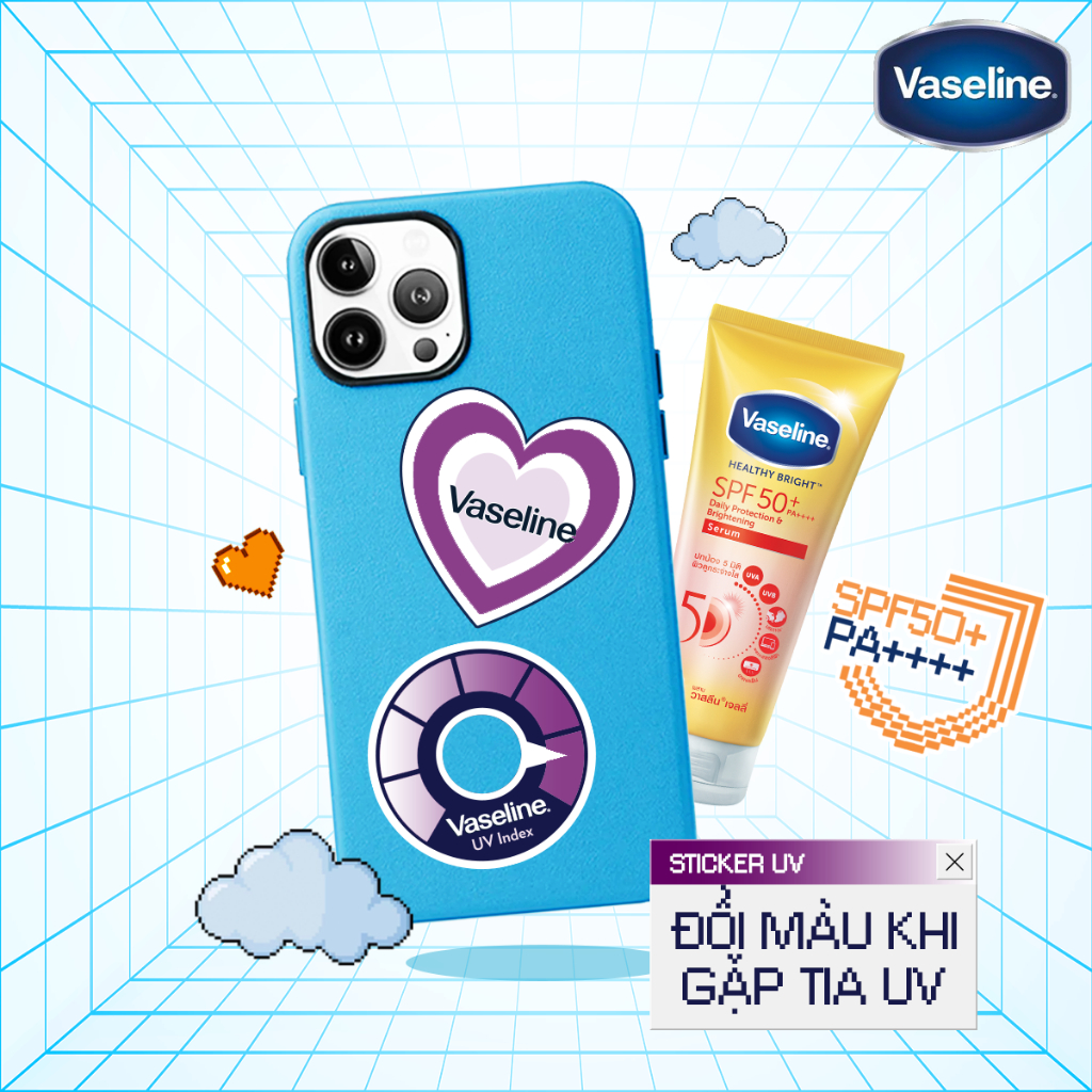 - Sticker báo hiệu tia UV