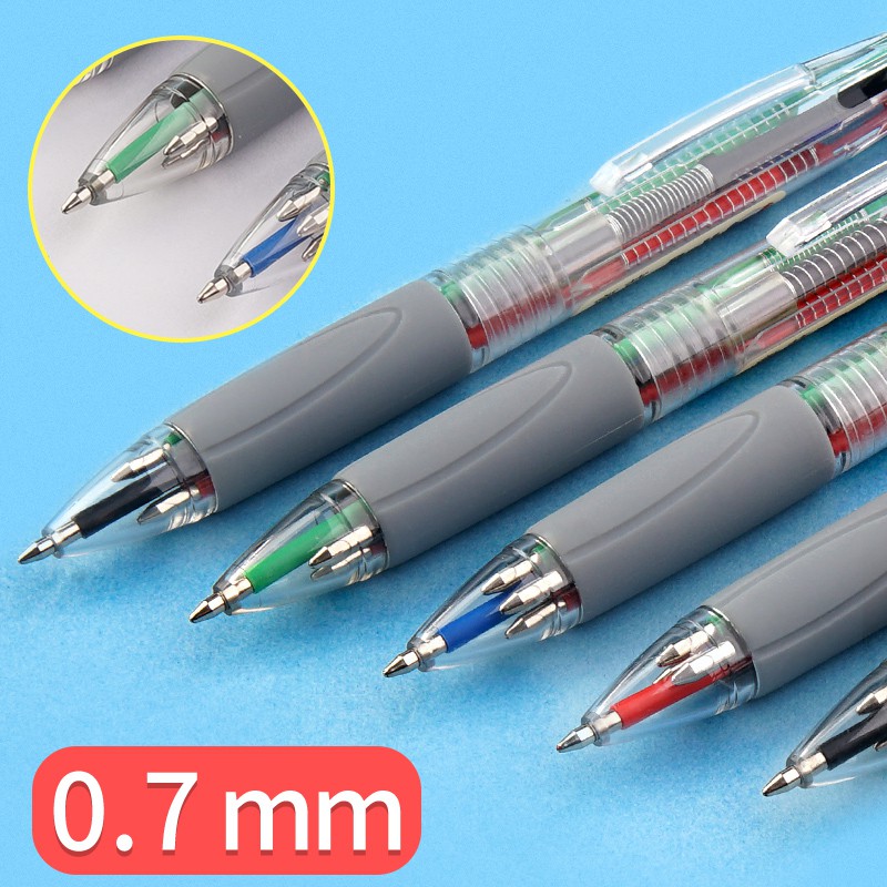 Bút Bi Nhiều Màu Ngòi 0.7mm Sử Dụng Tiện Lợi