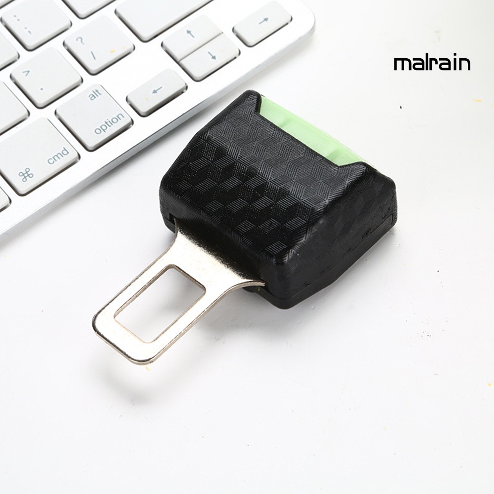 Chốt khóa dây đai an toàn dày dặn dạ quang cho xe ô tô