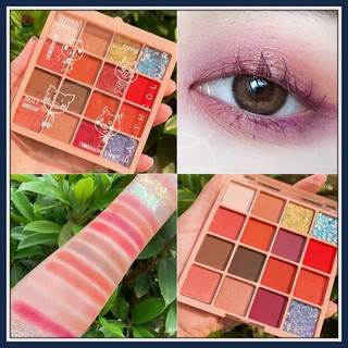 [Xả Kho 3 Ngày] Bảng Phấn Mắt Lameila 16 ô màu Eye Shadow Nội Địa Trung