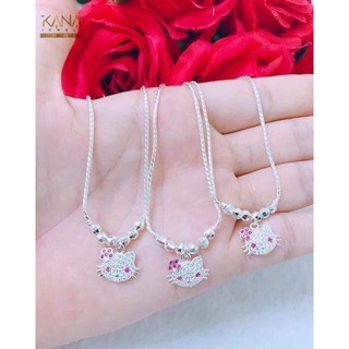 Dây chuyền bạc Kitty cho bé gái <3freeship<3 Giúp bé yêu vui, khoẻ