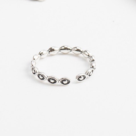 Nhẫn Bạc Thái Thiết Kế Độc Đáo Cá Tính Cho Nữ N1753 - Bảo Ngọc Jewelry