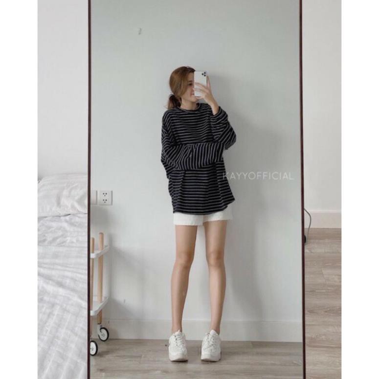 [SIÊU HOT] Áo Kẻ Thụng Form Rộng