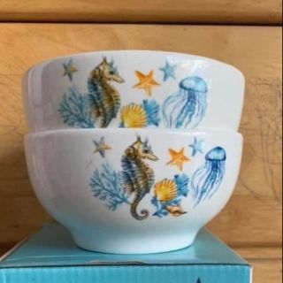 Chén sứ Hình cá ngựa Sinh Động (Unilever tặng )