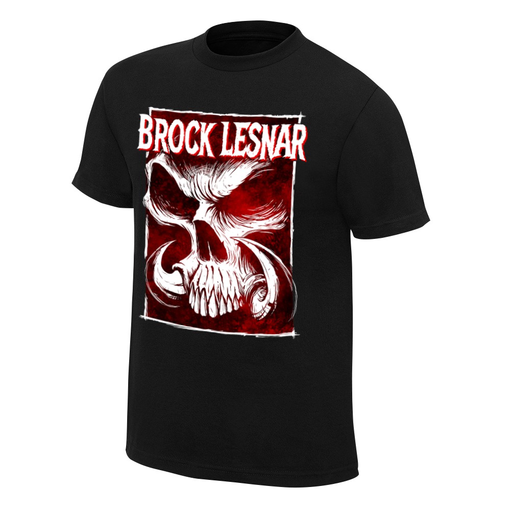Áo Thun WWE Brock Lesnar - Áo thun đen