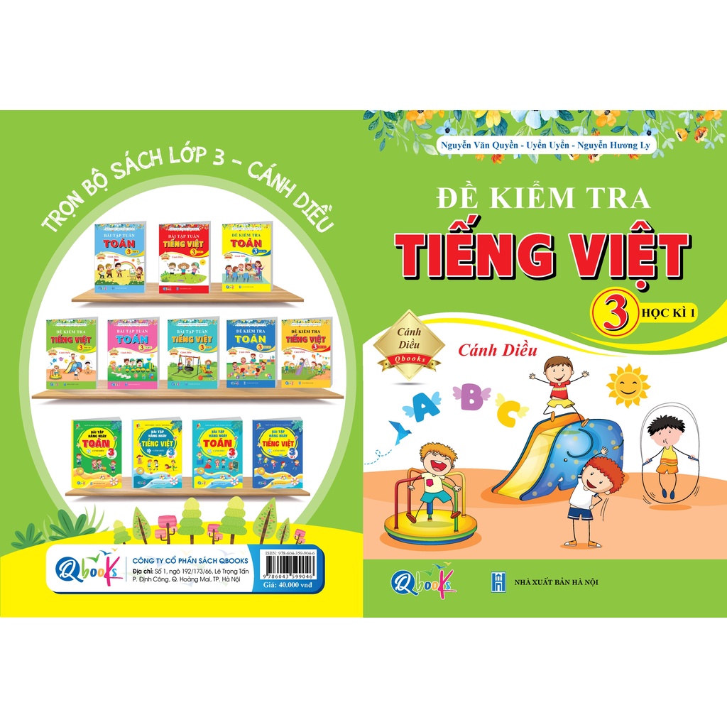 Sách - Đề Kiểm Tra Tiếng Việt Lớp 3 - Tập 1 - Cánh Diều
