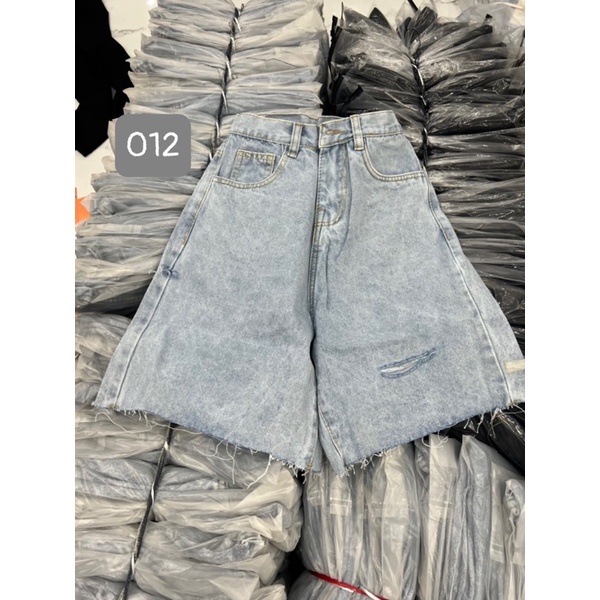 [GIÁ HUỶ DIỆT] Quần Short Jeans Ngố Cạp Cao Dáng Hàn Quốc Ulzzang (toàn bộ ảnh thật)