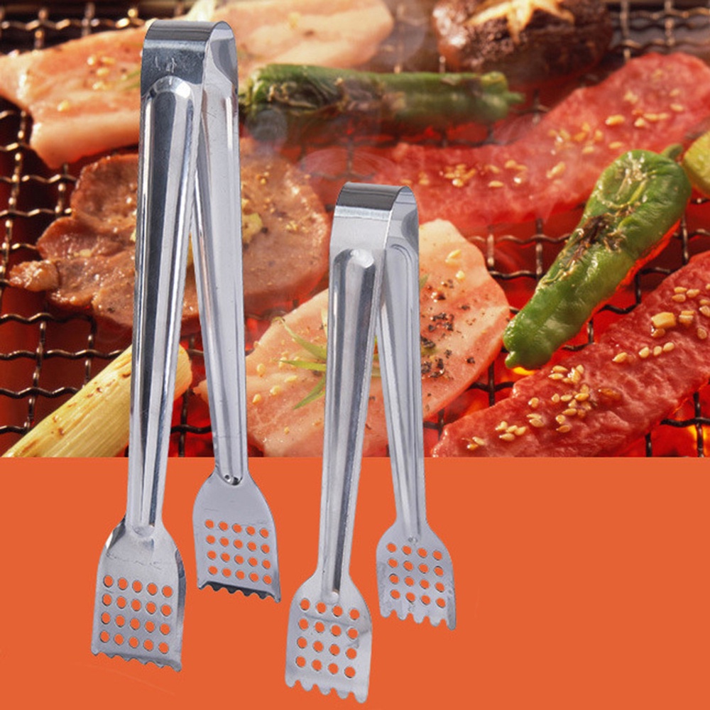 Kẹp gắp thức ăn bằng thép không gỉ tiện dụng