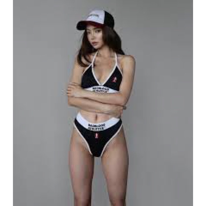 bikini dây yếm ( có mút ngực - freesize dưới 60kg) - CarotShop
