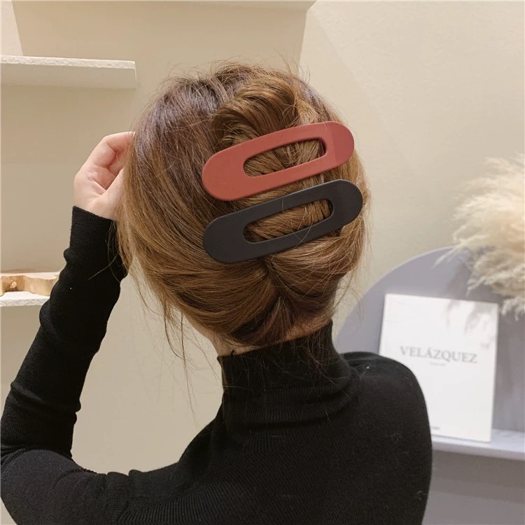 Kẹp tóc thiết kế rỗng thời trang tùy chọn màu sắc dành cho nữ