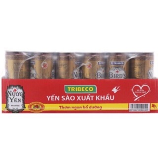 Thùng nước yến tribico thơm ngon(30 lon/240ml)
