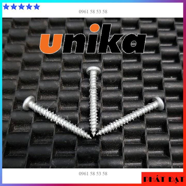 Ốc vít không cần dùng tắc kê - Vít đầu tròn chuyên bắt tường, bê tông Unika mã P (UNK)