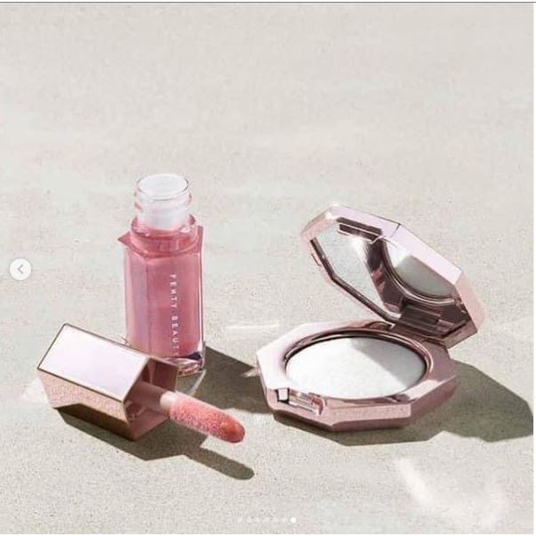 FENTY BEAUTY BY RIHANNA ✨ set son DIAMOND BOMB BABY MINI FACE AND LIP SET. | BigBuy360 - bigbuy360.vn