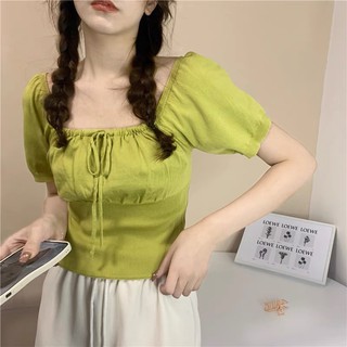 Áo montagut ngắn tay hè nhiều màu xinh ulzzang Hàn Quốc [Yannie]