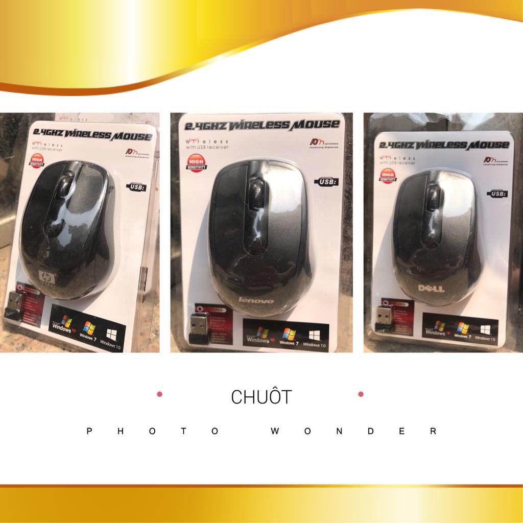 Chuột ko dây asus auto led ko có nút on off, tặng kèm pin