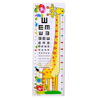 Miếng Dán Tường Hình Thước Đo Chiều Cao Cho Bé