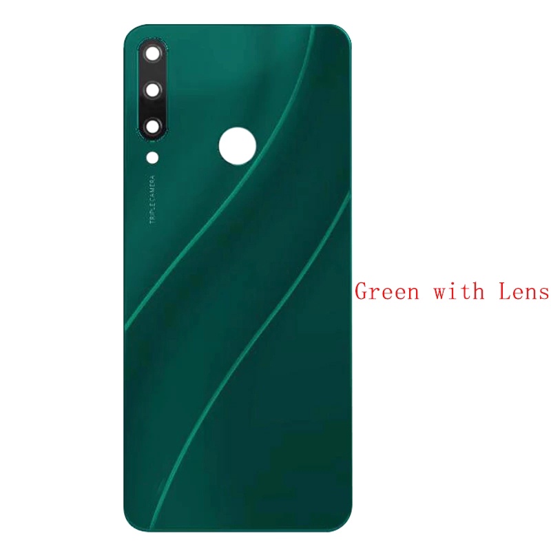 Nắp Lưng Điện Thoại Bằng Kính Thay Thế Chuyên Dụng Cho Huawei Y6P 2020 Y6 P MED-LX9 MED-LX9N