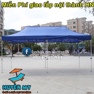 Nhà bạt di động 3x6m Gấp gọn tiện lợi - Tổ chức sự kiện , cưới hỏi , làm gian hàng hội chợ
