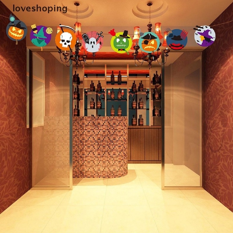 Dây Cờ Treo Trang Trí Tiệc Halloween Sáng Tạo