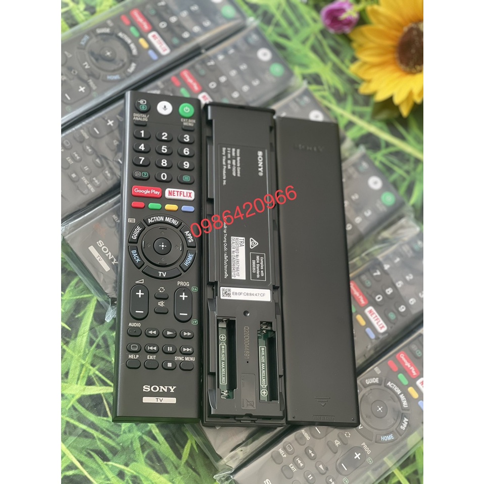 [Phân biệt hàng ZIN] Remote tivi Sony có tính năng giọng nói RMF-TX200P VÀ RMF-TX300P