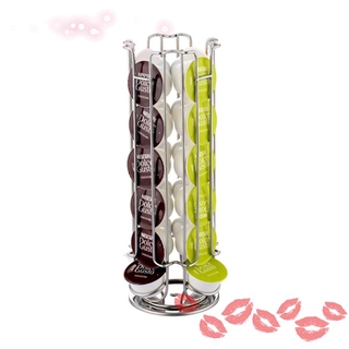 【In stock】 Revolving Rotating Coffee Pod Capsule Holder Tower Stand Rack
