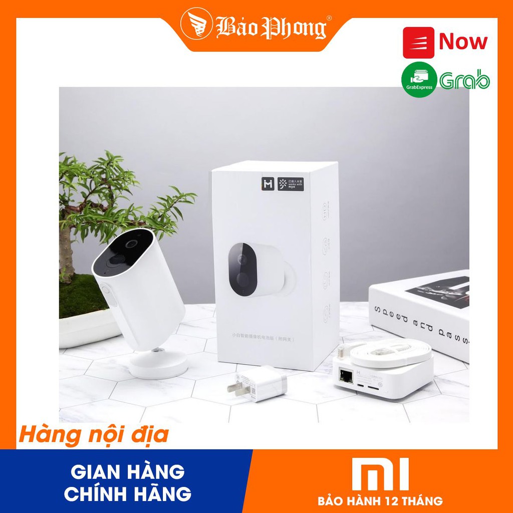 Camera Giám Sát Không Dây Xiaomi Xiaobai Gateway 1080P