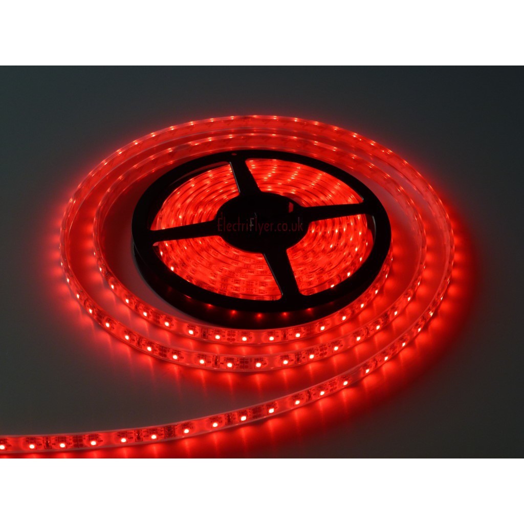 Cuộn led dây dán 5m trang trí 1 màu và nhiều màu