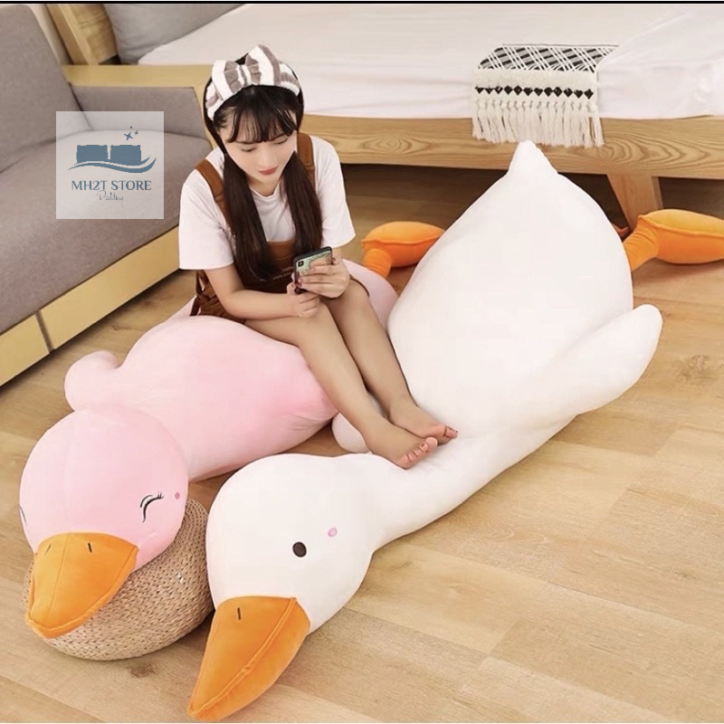 Gấu Bông Vịt Vàng Má Hồng Trầm Cảm Gấu Bông Hình Ngỗng Mệt Mỏi SHOP MH2T