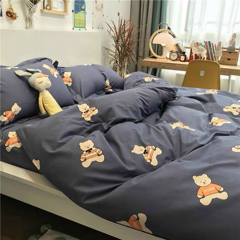 Cotton Poly Nhập Khẩu - Gấu Bông (SP001299)